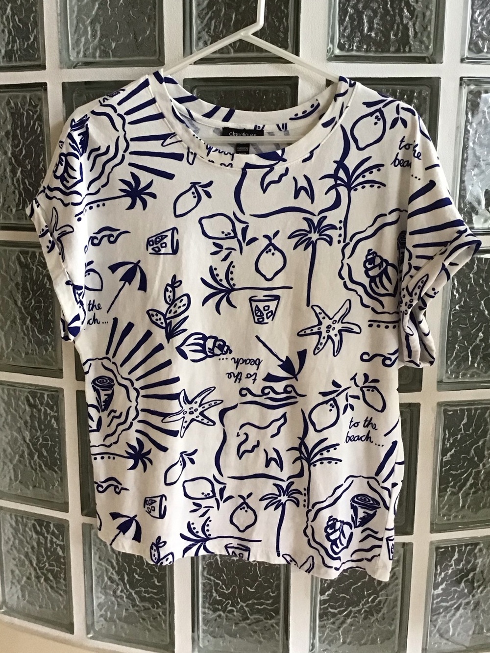 Beach Print T-Shirt